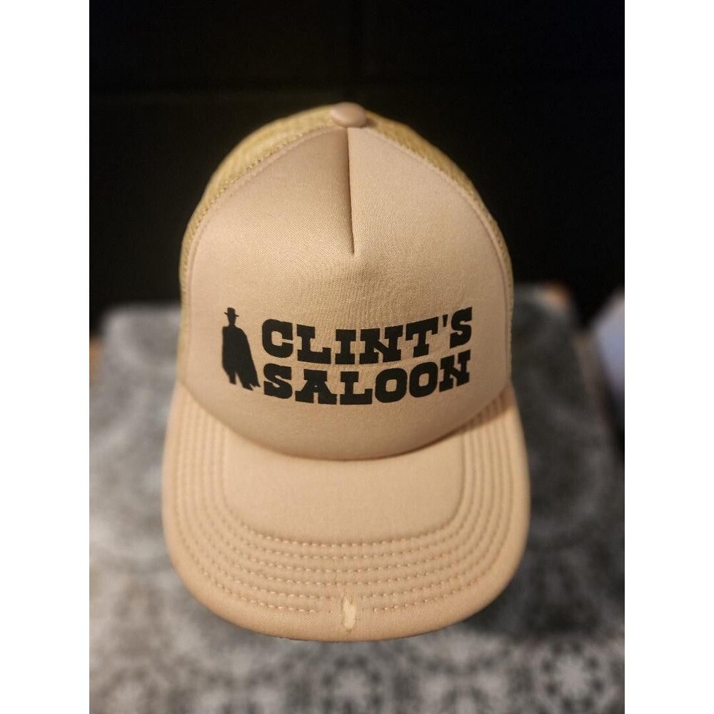 Clint's Saloon Truckers Snapback Hat Slight Blemish